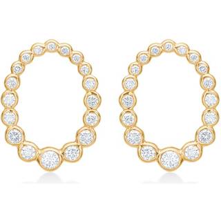 Mads Z AURORAS KISS øreringe guld med diamanter