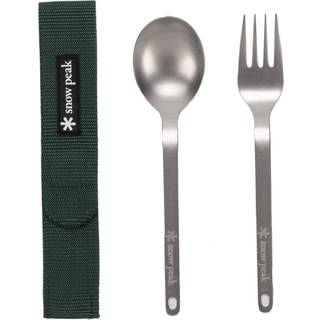 Snow Peak Fork & Spoon Set Titanium