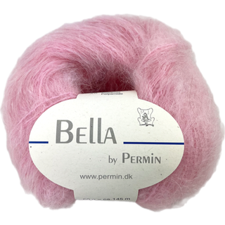 Bella Permin garn - Mohairgarn med uldgarn & polyamid - fv 883240 Patina Grøn