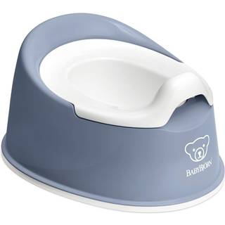 BabyBjörn Smart Potte, Blue/White