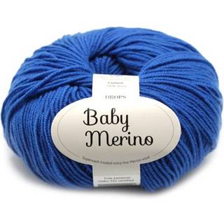 DROPS Baby Merino Garn - 33 Elektrisk blå