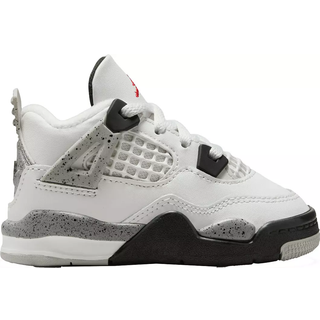 Jordan Brand Air Jordan 4 Retro OG “White Cement” (Toddler) White 22 - SUMMIT WHITE/FIRE RED - White - 22
