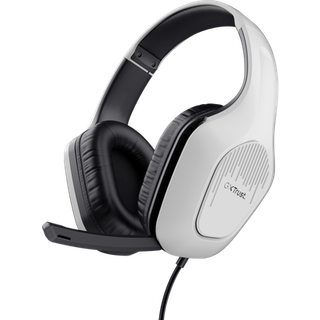 Trust GXT415W Zirox Headset - hvid (På lager i varehus)