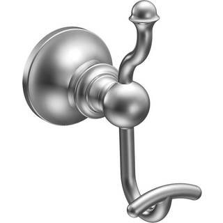 Moen DN4403Ch Vale Double Robe Hook Chrome
