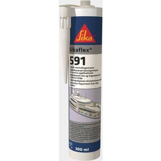 Universalfugemasse Sika Sikaflex 591, patron, 300 ml, hvid