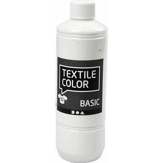 Tekstilmaling | 500 ml | Hvid