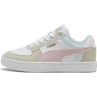 PUMA Caven 2.0 Block Sneakers Youth, Shoes, Desert Dust/Mauve Mist/White, 38.5