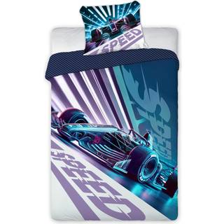 Teenager Speed Sengetøj 140x200 cm - 100 procent bomuld