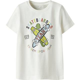 NAME IT T-shirt Karlton Coconut Milk