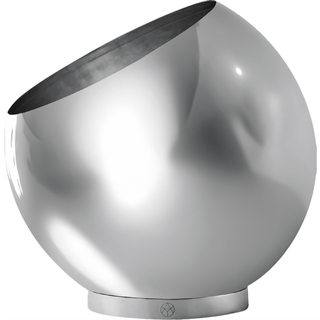 Aytm Globe Urtepotte Ø43 Cm Sølv - Krukker Rustfrit Stål Silver - 504670004015