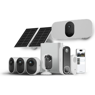 Sikkerhedspakke til hjemmet: Arlo Ultimate Full - hvid - med cloudbaseret videolagring