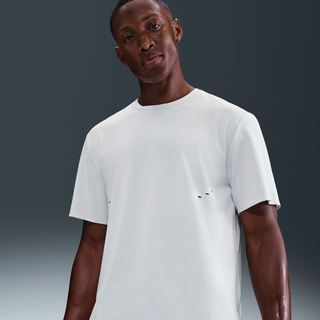 Kortærmet Nike Run Dri-FIT ADV-løbetrøje til mænd - hvid - M