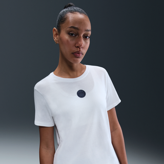 Paris Saint-Germain Nike Football-T-shirt til kvinder - hvid - M (EU 40-42)