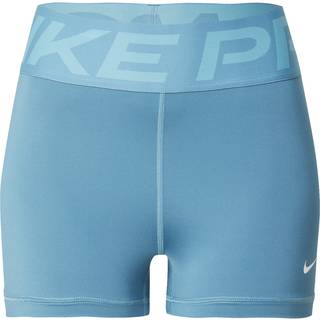 Nike Pro Sculpt-cykelshorts med høj talje til kvinder (7,6 cm) - blå - XS (EU 32-34)