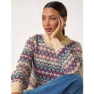 Roman Roman Delicate Kammusling Fairisle Trøje