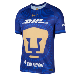 Pumas UNAM 2025/26 Stadium Away Nike Dri-FIT Replica-fodboldtrøje til mænd - blå - blå