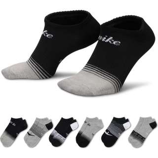 Nike Everyday No Show-letvægtsstrømper (6 par) - multifarvet - 38-42