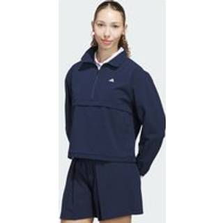 Alsidig jakke med lynlås i kvart længde - Collegiate Navy - L