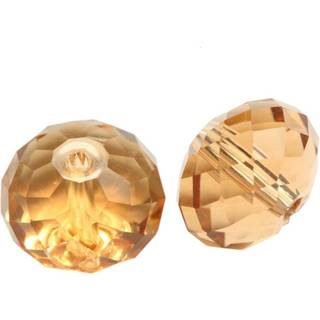 24pcs ADABELE ?strigsk 10 mm Facetteret Rondrel Crystal Perles Light Peach Pink Spacer kompatibel med 5040 Swarovski Crystals Preciosa SS1R-1018