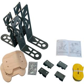 Gibbon Slacklines Slackrack XL Upgrade Slackline størrelse 58,50 x 32 x 23,50 cm farve black