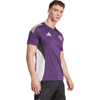 Manchester United Tiro 25 Competition træningstrøje - Aurora Plum / White / Black - 2XL