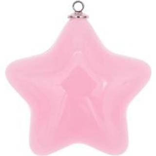itoshii Stern Anhänger blau 37x40x21mm 1 Stück - Rosa