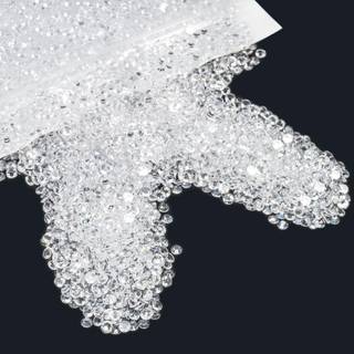 qiipii 5000pcs 4 mm Gennemsigtig harpiks rhinestones til udformning af klar fladback gelé rhinestones bulk ss16 ikke-hotfix sten diamanter krysta