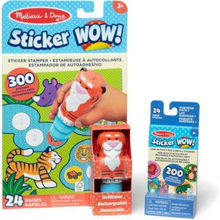 Melissa & Doug Sticker Wow! Tiger Bundle