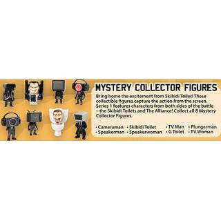 Skibidi toilet mystery figurer Coll serien - flere varianter - assorteret (På lager i butik)