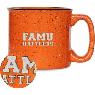 Rico Industries NCAA Florida A&M Rattlers - Famu Speckle 12oz laser indgraveret lejrbål krus