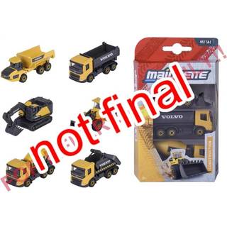 Majorette Volvo anlægskøretøjer 3-pak (På lager i butik)