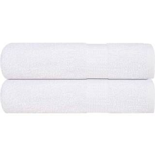 Håndklæder 360 G/M2 100 % Bomuld Hvid - 2 / 70 x 140 cm