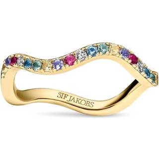 Sif Jakobs Ellera Waves ring SJ-R3869-XCZ-YG (54)