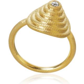 Dulong Thera Twist Ring 18 kt. Guld 0,02 ct. THE3-A2050-54 - Dame - Gold