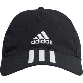 AEROREADY 3-Stripes Baseball kasket - Black / White / White - Kvinder (S/M)