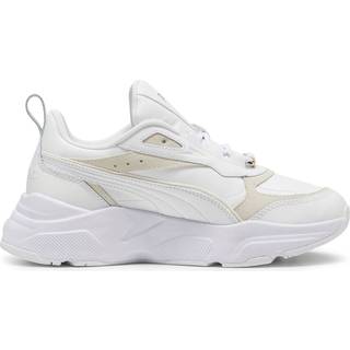 Puma Puma White/Grey Womens Cassia Lux Sneakers