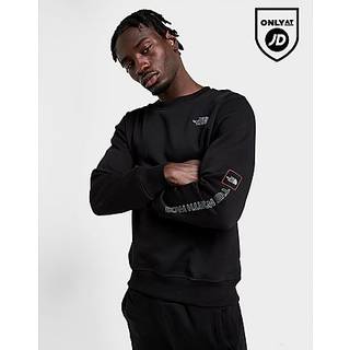 The North Face Outline Crew Sweatshirt, Sort - L