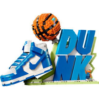 Nike Dunk x LEGO®-sneakerbyggesæt med eksklusiv minifigur - blå - EINHEITSGRÖSSE