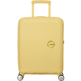 American Tourister Soundbox Spinner Kuffert 35,5L, Pastel Yellow