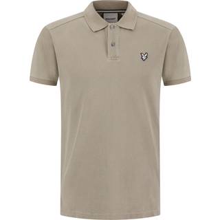 Lyle And Scott Short Sleeved Polo T Shirt Beige