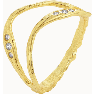 Sena Ring - Forgyldt