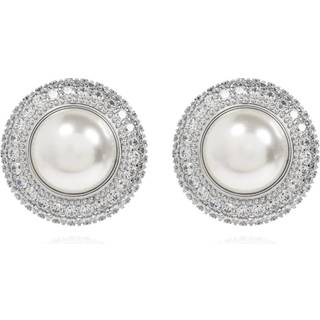 Self-Portrait Embellished earrings - silver - One Size