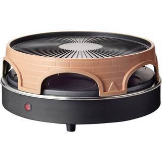 Emerio PO-113255.4 - pizza oven/raclette - terracotta orange