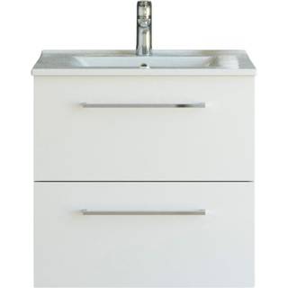 Dansani Mido+ møbelsæt 60 cm hvid mat m/ Amber vask