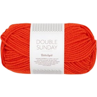 Double Sunday garn fra Sandnes Garn - That orange feeling PetiteKnit
