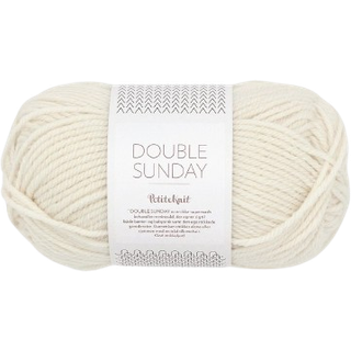 Double Sunday garn fra Sandnes Garn - Whipped cream PetiteKnit
