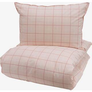 Borås Cotton Lumi Sengesæt Rosa 150x210 cm