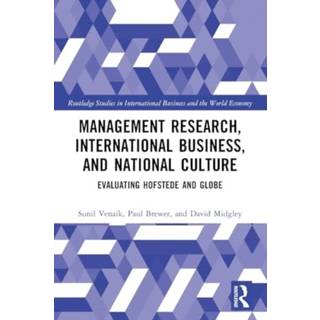 Management Research, International Business, and National Culture