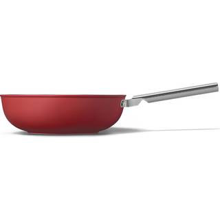 Smeg Wokpande 30 Cm - Wokpander Aluminium Rød - CKFW3001RDM