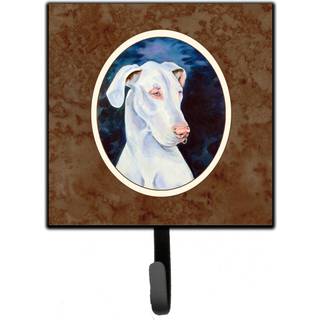 """" Caroline's Treasures White Dane Leash eller Key Holder 7279SH4 Lille Multicolor """"